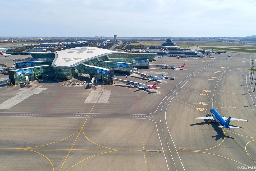 Azərbaycanın aeroportları iyulda yarım milyondan çox sərnişinə xidmət edib