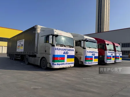 Azerbaijan sends another batch of humanitarian aid to Ukraine