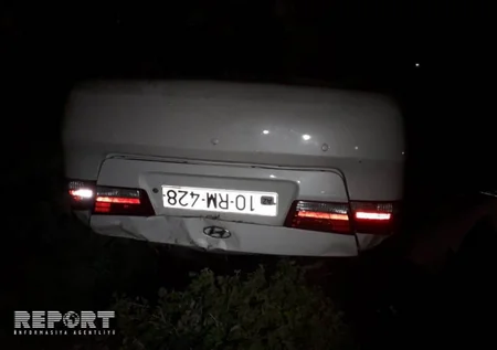 Kürdəmirdə sürücü maşını aşırıb, 3 nəfər xəsarət alıb - FOTO