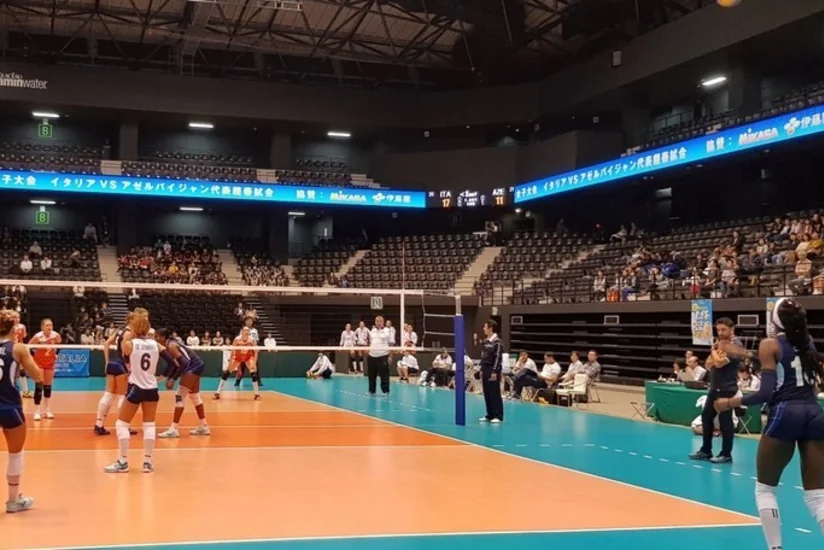 Azərbaycanın voleybol millisi İtaliya yığmasına uduzub