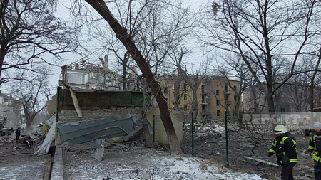 Kramatorsk city hit by Iskander-K missiles - PHOTO REPORT
