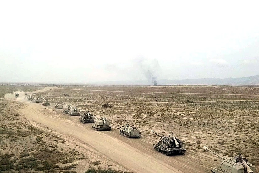 Azərbaycan Ordusunun raket və artilleriya birləşmələri döyüş atışlı təlimlər keçirir - VİDEO