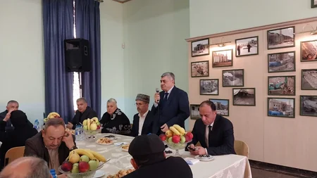 Bibiheybət məscidində şəhid ailələri və qazilərin iştirakı ilə bayram tədbiri keçirilib