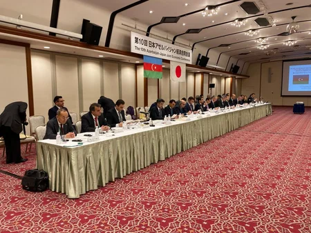 Azərbaycan dəmiryolçuları Yaponiyada görüşlər keçiriblər