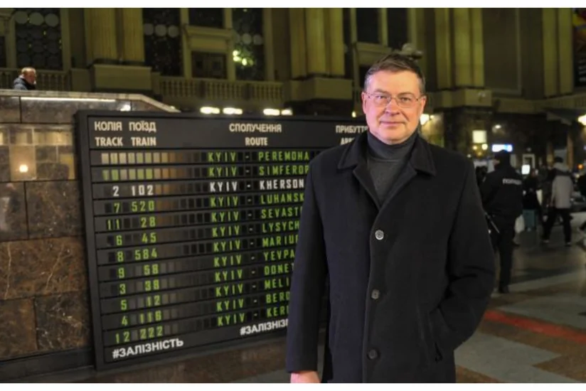 Президент Украины встретился с вице-президентом Еврокомиссии