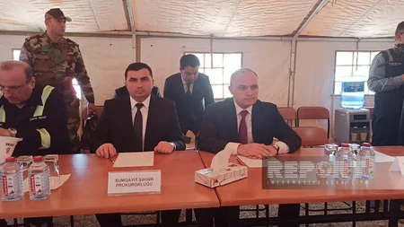 FHN-in Sumqayıt Regional Mərkəzinin qüvvələri ilə taktiki-xüsusi təlim keçirilib