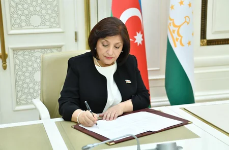 Azərbaycan və Tacikistan parlamentləri əməkdaşlıq sazişi imzalayıb