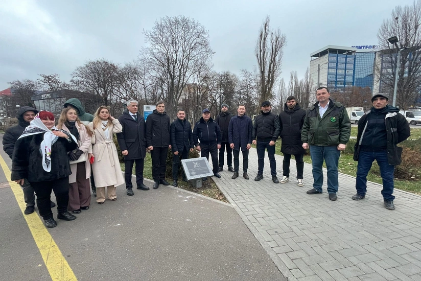 Kişineuda “Xarıbülbül” Azərbaycan-Moldova Dostluq xiyabanı salınıb