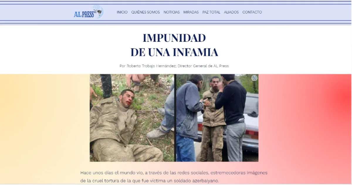 AL Press: ‘Barbaric acts committed by Armenians against Azerbaijani servicemen are unacceptable’ 