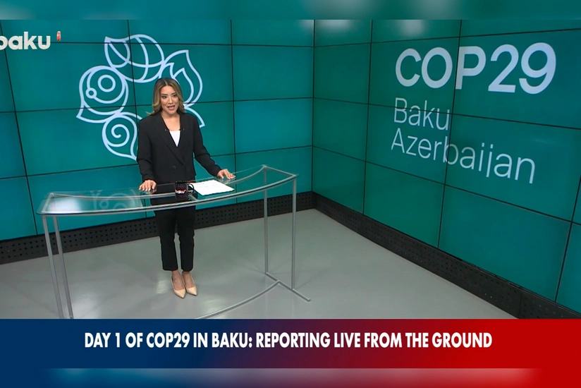 Baku TV International provides highlights of first day at COP29