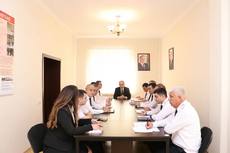 Baş prokuror Qaxda vətəndaşları qəbul edib