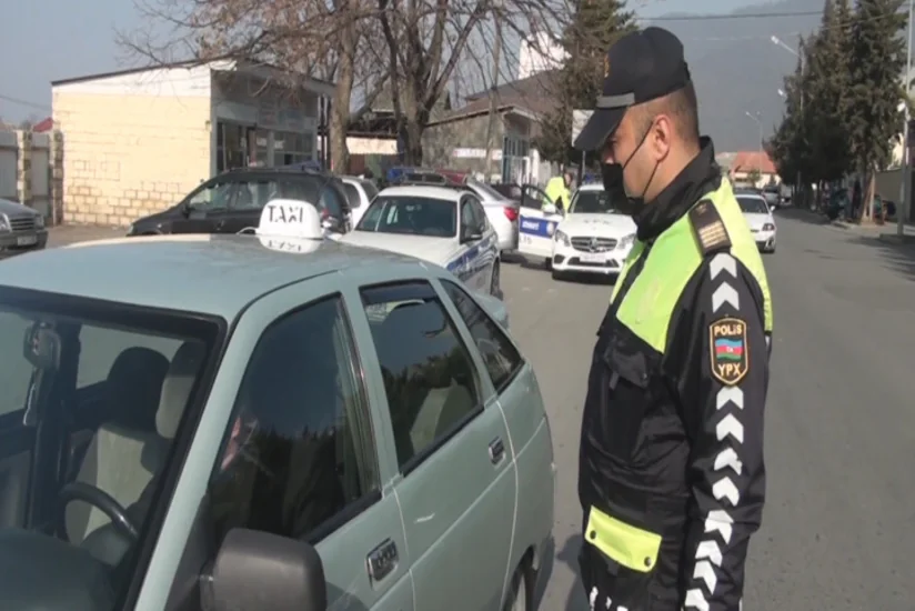 Zaqatalada piyada keçidlərindən istifadə etməyənlər cərimələnib