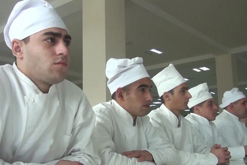 Hərbi aşpaz hazırlığı kursu başa çatıb