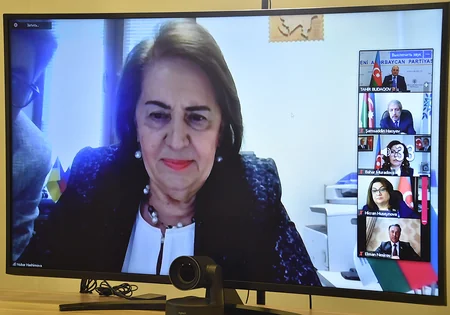 YAP-da akademik Zərifə Əliyevanın doğum gününə həsr edilmiş videokonfrans keçirilib