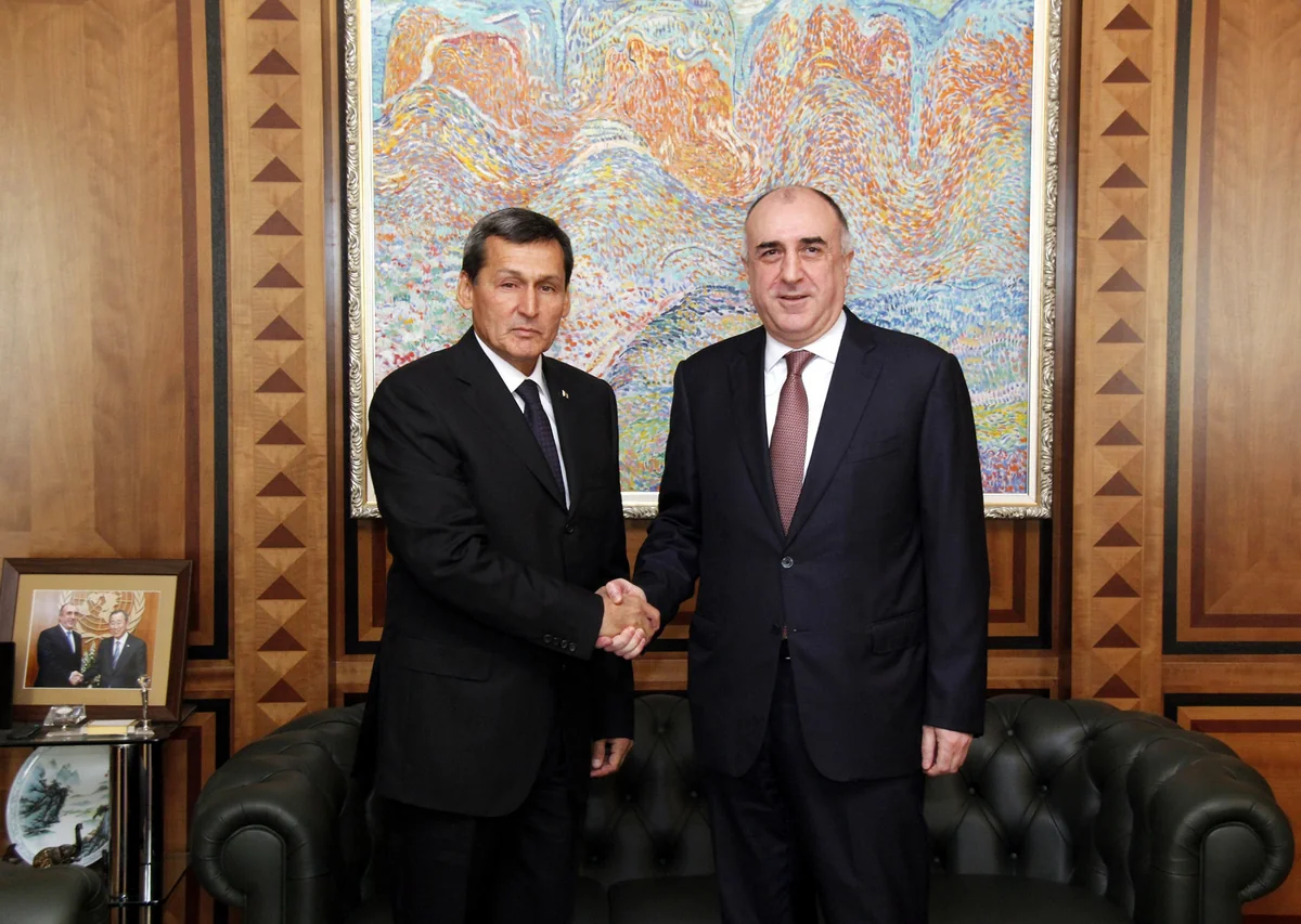 Azerbaijan and Turkmenistan FMs held political consultations, sign program