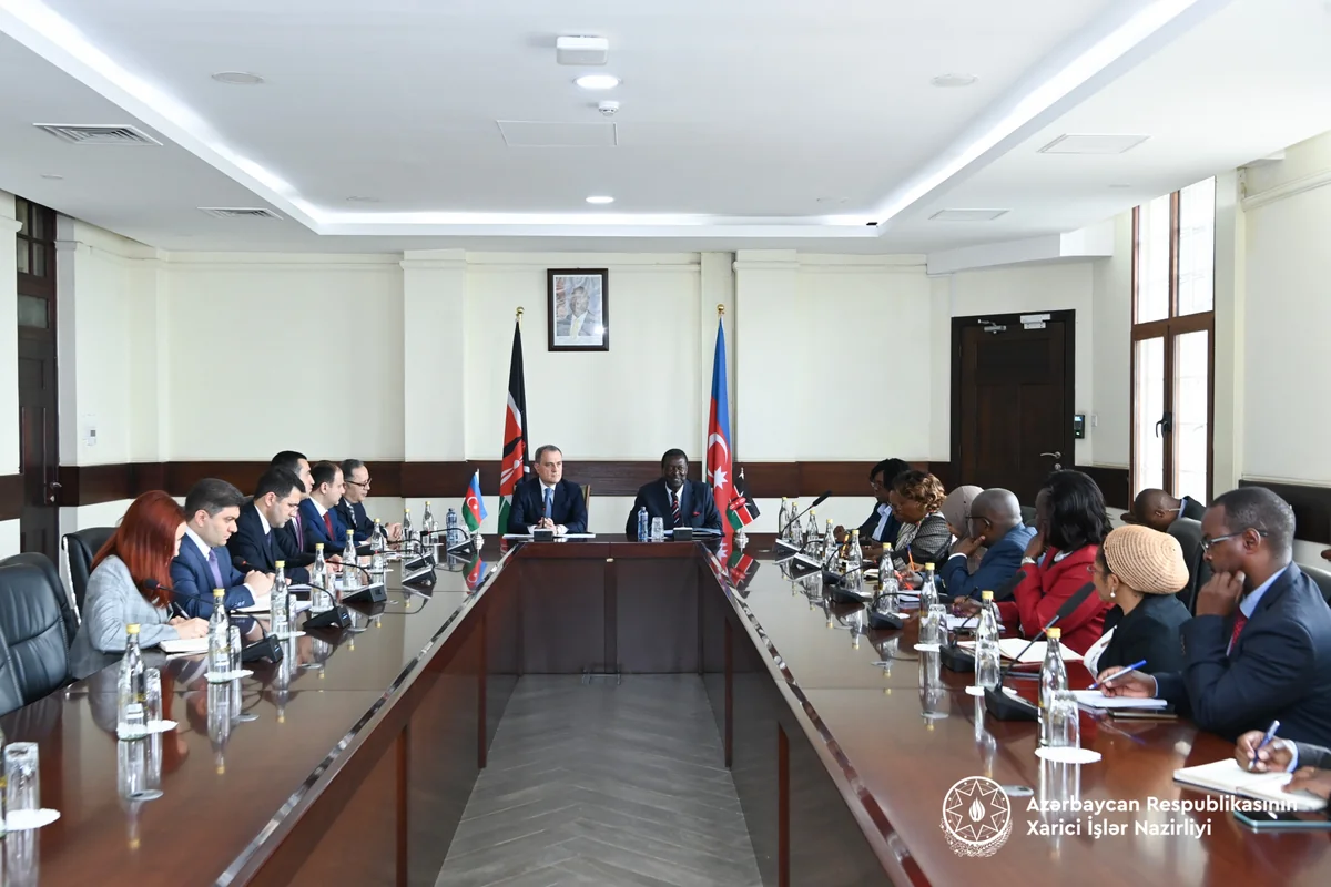 Azerbaijani, Kenyan FMs discuss post-conflict situation in South Caucasus