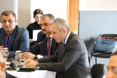 Şabranda məhkəmə ekspertiza işlərində keyfiyyətlə bağlı təlim keçirilib