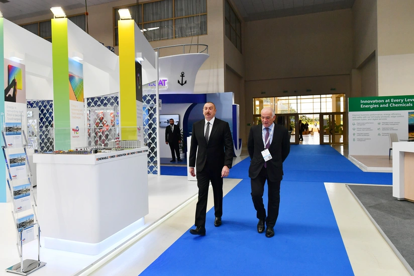 President Ilham Aliyev addresses opening of Baku Energy Week