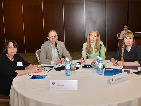UEFA seminarına qatılan 14 ölkənin nümayəndələri Bakı Olimpiya Stadionunda olub