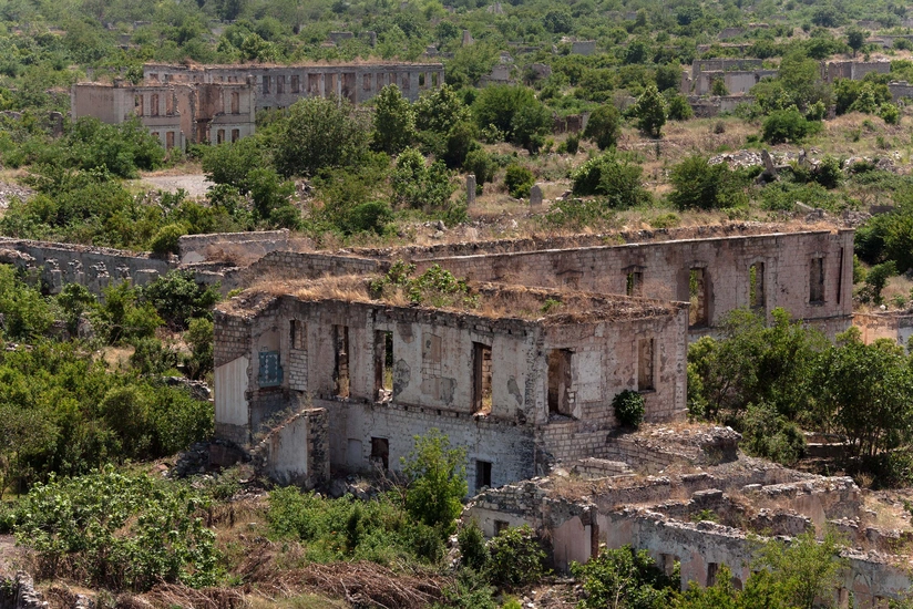 Ağdamda azad olunan ərazilərə keçmək istəyən şəxs saxlanıldı