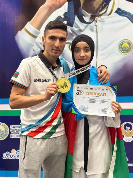 Azərbaycan taekvondoçuları Özbəkistanda 12 medal qazanıblar