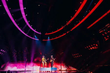 Azerbaijani duet holds first rehearsal at Eurovision