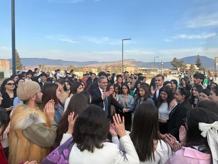 Qarabağ Universitetində Novruz bayramı münasibətilə tədbir və konsert proqamı təşkil edilib