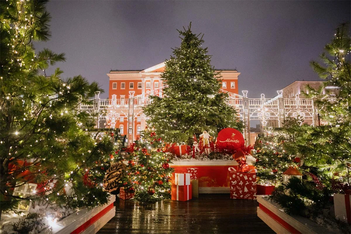 Moskvaya Yeni il səyahəti - FOTO