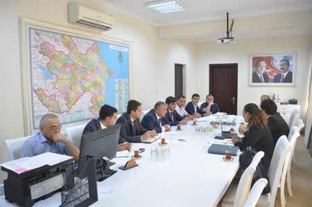 Almaniyanın KfW bankının nümayəndə heyəti Azərsuda olub