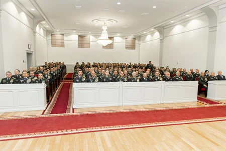 Daxili Qoşunların yaranmasının növbəti ildönümü münasibəti ilə tədbir keçirilib