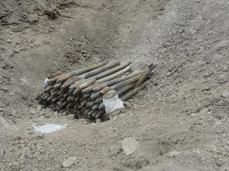 Xızıda 9 ədəd partlamamış hərbi sursat aşkar edilib