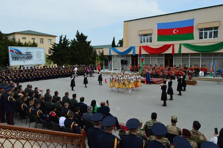 Cəmşid Naxçıvanski adına Hərbi Liseydə Heydər Əliyevə və Atatürkə həsr olunmuş tədbir keçirilib
