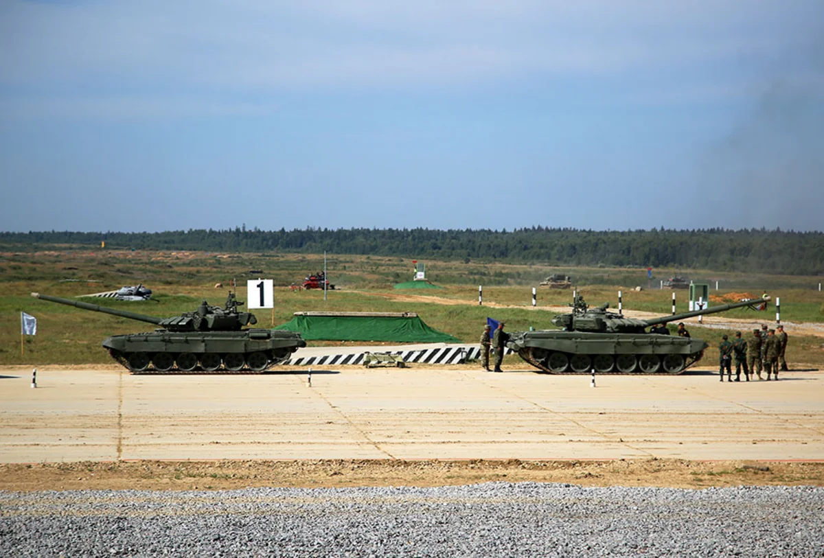 “Tank biatlonu” müsabiqəsində komandalar normativləri yerinə yetiriblər
