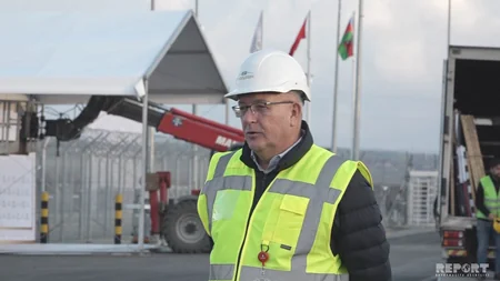 TANAP-ın II hissəsinin açılışına son hazırlıqlar görülür - FOTO