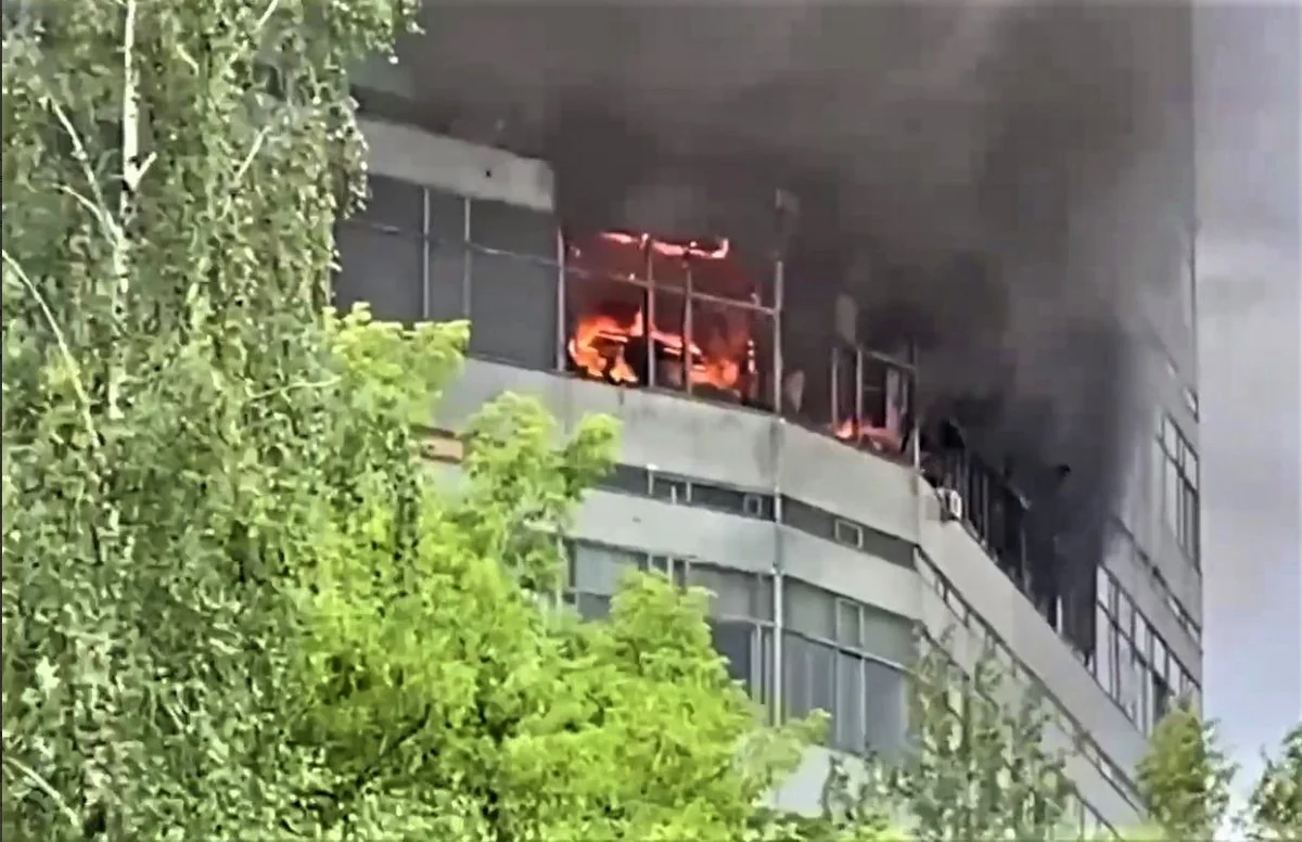 Eight people might have died in fire in Moscow Region’s Fryazino