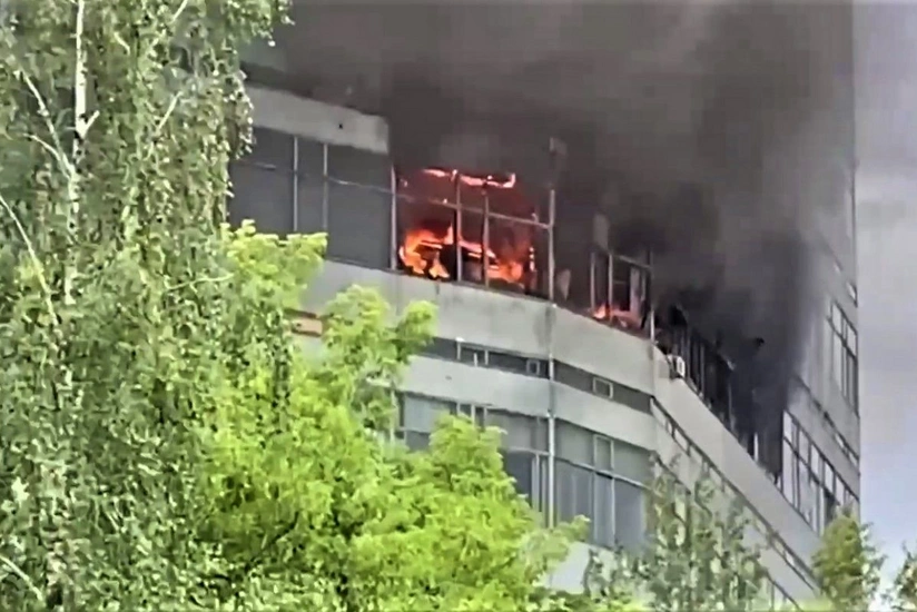 Eight people might have died in fire in Moscow Region’s Fryazino