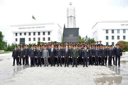 Sabirabad, Hacıqabul və Zərdabda Polis Günü qeyd edilib