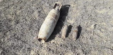 Qazaxda 4 ədəd top mərmisi tapılıb