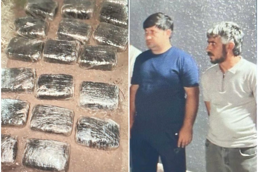 Bakıda İrandan gətirilən 23 kq narkotik ələ keçirilib