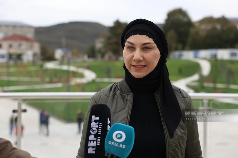 Tourist from Georgia expresses gratitude for opportunity to visit Karabakh