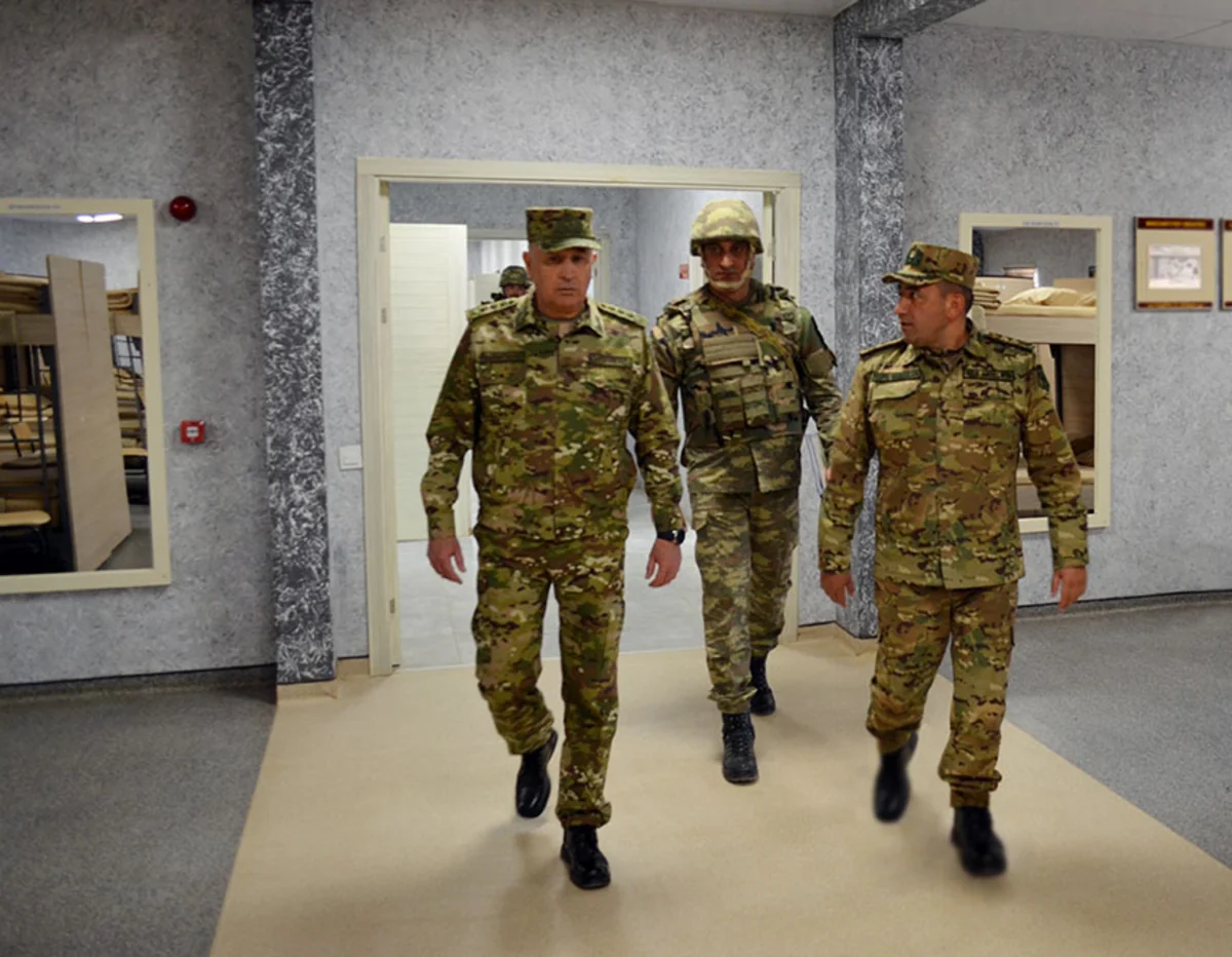 Baş Qərargah rəisi Kəlbəcərə gedib, hərbi hissələrin döyüş hazırlığını yoxlayıb