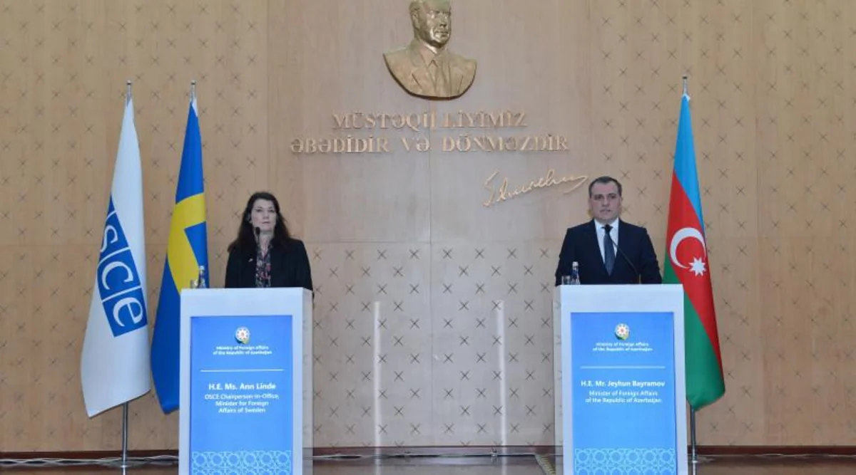 OSCE Chairperson-in-Office, Azerbaijani FM discuss situation in region