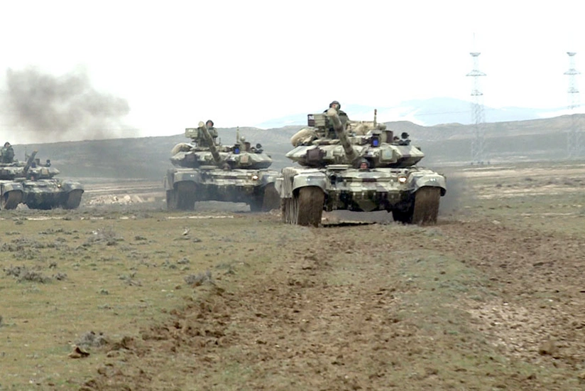 Troops involved in large-scale exercise occupy concentration areas