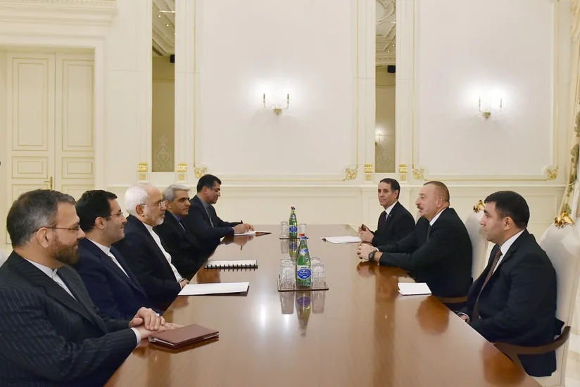 Президент Азербайджана принял делегацию, возглавляемую главой МИД Ирана