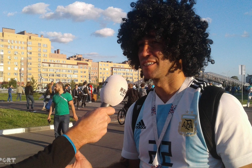 Аргентинские болельщики: Мы приехали в Россию, чтобы стать первыми - ФОТО