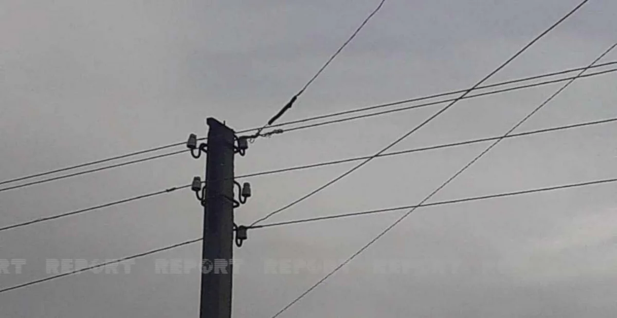 Goranboyun kəndlərində elektrik enerjisinin nəqli bərpa olunub