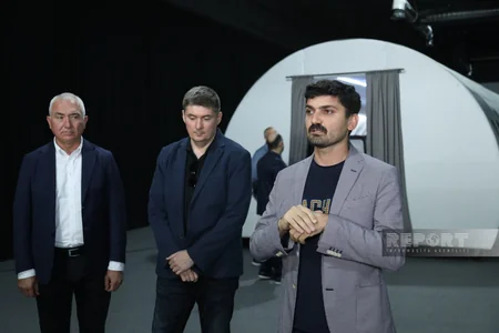 Foreign diplomats visit film studio in Lachin