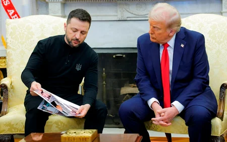 Зеленский и Трамп начали переговоры в Овальном кабинете