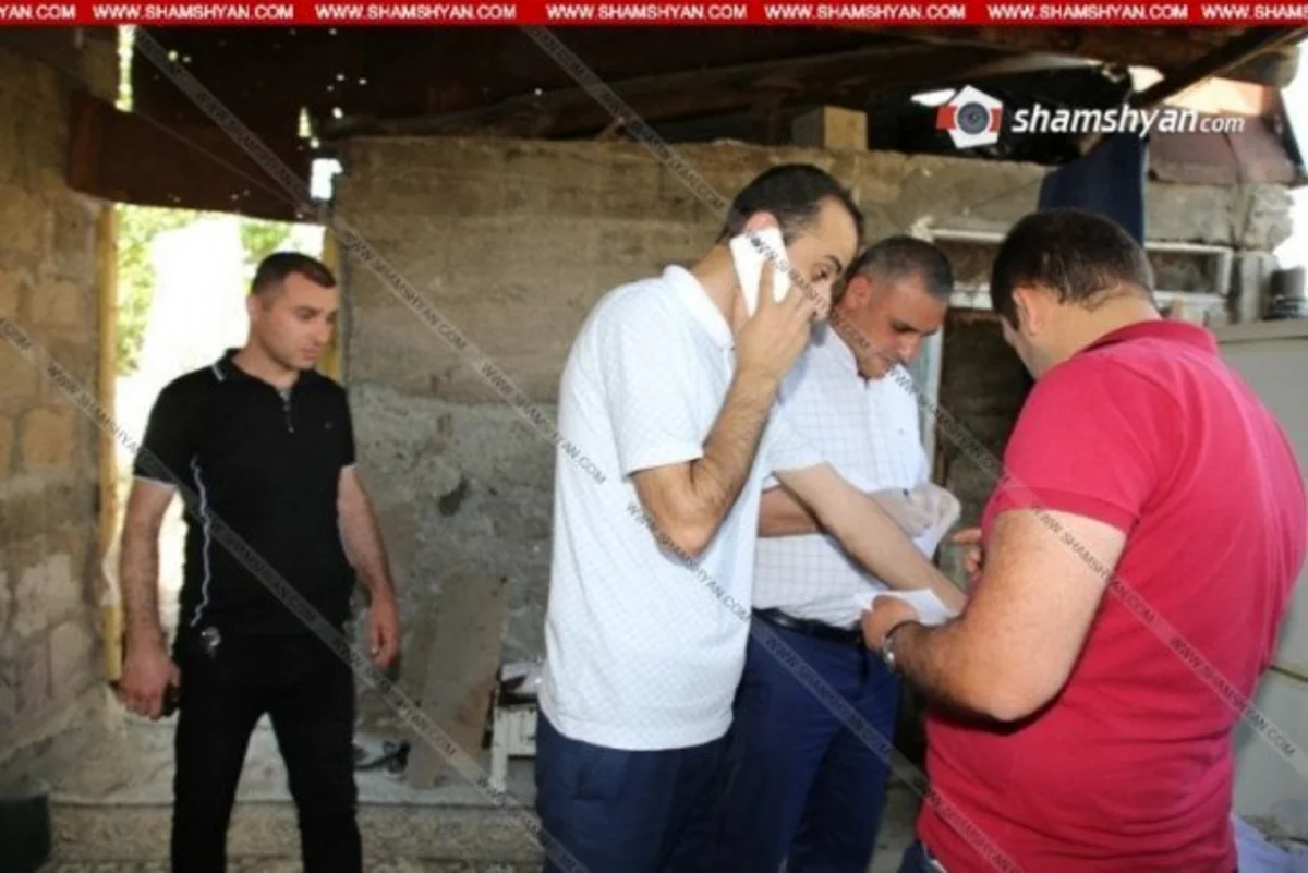 Ermənistanda keçmiş həyat yoldaşının evinə qumbara atan kişi həbs edilib - VİDEO - FOTO