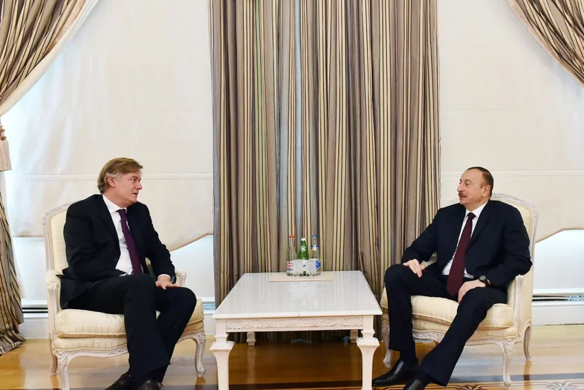 Президент Ильхам Алиев принял генерального секретаря Европейской народной партии